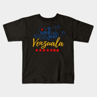 Venzuala, Venzualan Kids T-Shirt